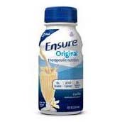 Ensure Original Therapeutic Nutrition Shake, Vanilla 8 oz. Bottle, Instutional