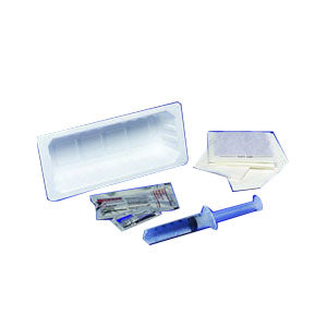 Kenguard Universal Catheter Tray with 10 cc Pre-Filled Syringe